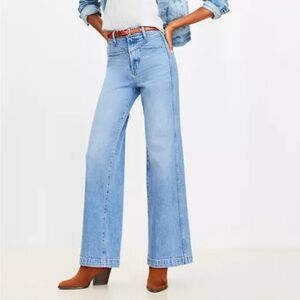 LOFT Blue Flare & Wide Leg Women's Jeans